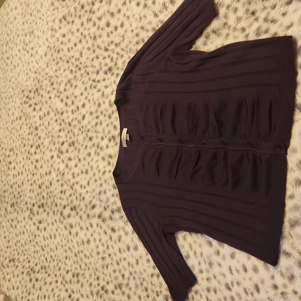 Dress Barn purple sweater